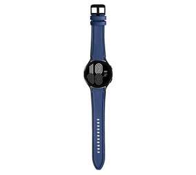 Strap-it Samsung Galaxy Watch 7 - 44mm Hybrid Leather Strap (Dark Blue) Strap-it Samsung Galaxy Watch 7 - 44mm Hybrid Leather Strap (Dark Blue)