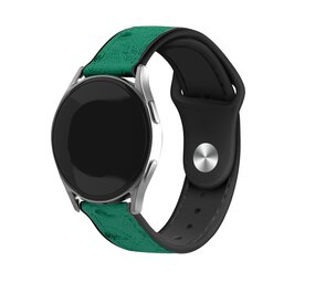 Strap-it Samsung Galaxy Watch 7 - 44mm Leather Hybrid Strap (Green) Strap-it Samsung Galaxy Watch 7 - 44mm Leather Hybrid Strap (Green)