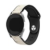Strap-it Strap-it Samsung Galaxy Watch 7 - 44mm Leather Hybrid Strap (White Sand) Strap-it Strap-it Samsung Galaxy Watch 7 - 44mm Leather Hybrid Strap (White Sand)