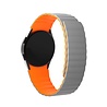 Strap-it Strap-it Samsung Galaxy Watch 7 - 44mm Magnetic Silicone Strap (Gray/Orange) Strap-it Strap-it Samsung Galaxy Watch 7 - 44mm Magnetic Silicone Strap (Gray/Orange)