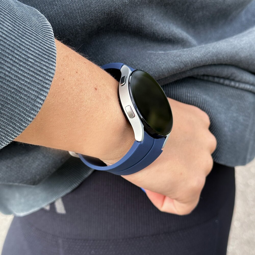 Strap-it Strap-it Samsung Galaxy Watch 7 - 44mm Magnetic Sport Strap (Dark Blue) Strap-it Strap-it Samsung Galaxy Watch 7 - 44mm Magnetic Sport Strap (Dark Blue)