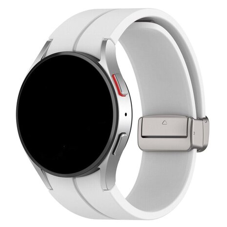 Strap-it Strap-it Samsung Galaxy Watch 7 - 44mm Magnetic Sport Strap (White) Strap-it Strap-it Samsung Galaxy Watch 7 - 44mm Magnetic Sport Strap (White)
