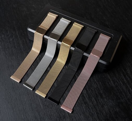 Strap-it Strap-it Samsung Galaxy Watch 7 - 44mm Milanese Strap (Gold) Strap-it Strap-it Samsung Galaxy Watch 7 - 44mm Milanese Strap (Gold)