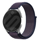 Strap-it Strap-it Samsung Galaxy Watch 7 - 44mm Nylon Strap (Purple/Blue)
