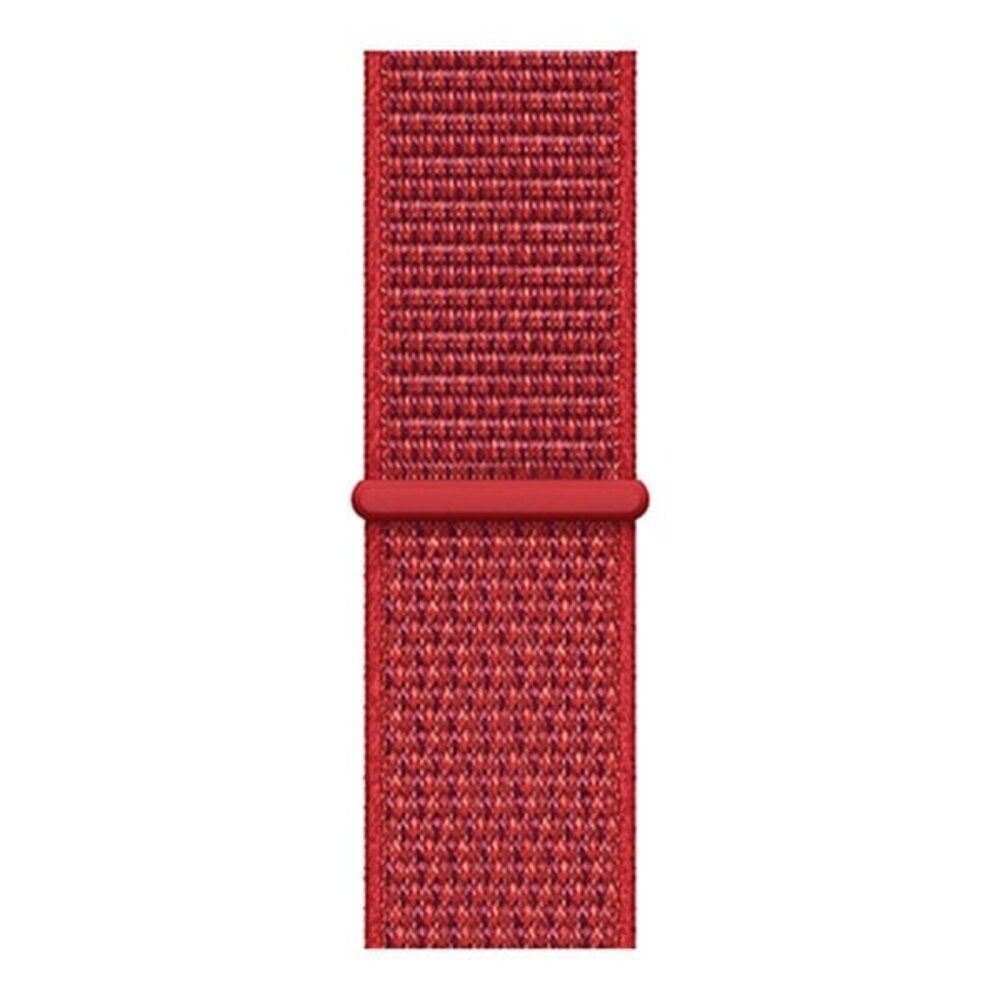 Strap-it Samsung Galaxy Watch 7 - 44mm Nylon Strap (Red) Strap-it Samsung Galaxy Watch 7 - 44mm Nylon Strap (Red)