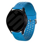 Strap-it Strap-it Samsung Galaxy Watch 7 - 44mm Breathable Silicone Strap (Light Blue)