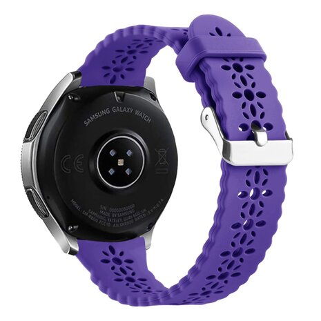 Strap-it Strap-it Samsung Galaxy Watch 7 - 44mm Patterned Silicone Strap (Dark Purple) Strap-it Strap-it Samsung Galaxy Watch 7 - 44mm Patterned Silicone Strap (Dark Purple)