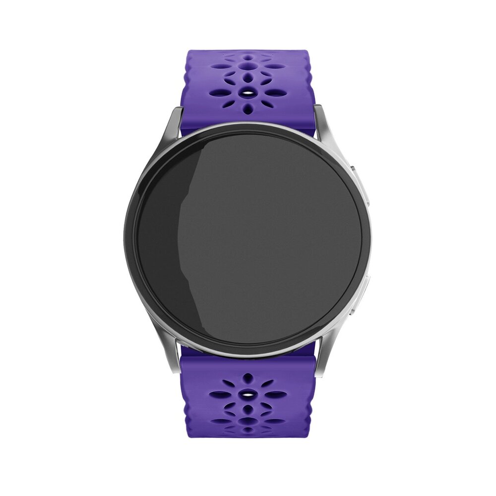Strap-it Strap-it Samsung Galaxy Watch 7 - 44mm Patterned Silicone Strap (Dark Purple) Strap-it Strap-it Samsung Galaxy Watch 7 - 44mm Patterned Silicone Strap (Dark Purple)