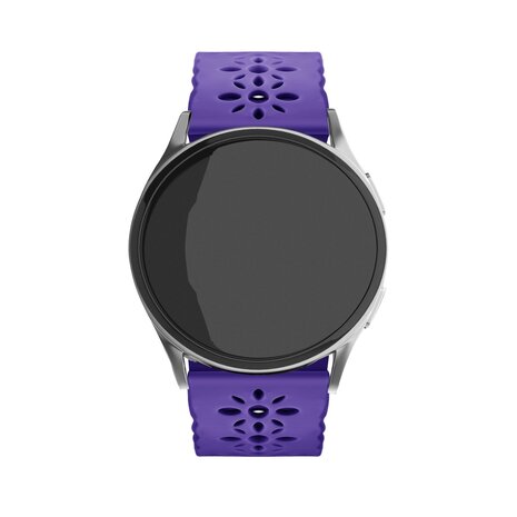 Strap-it Strap-it Samsung Galaxy Watch 7 - 44mm Patterned Silicone Strap (Dark Purple) Strap-it Strap-it Samsung Galaxy Watch 7 - 44mm Patterned Silicone Strap (Dark Purple)