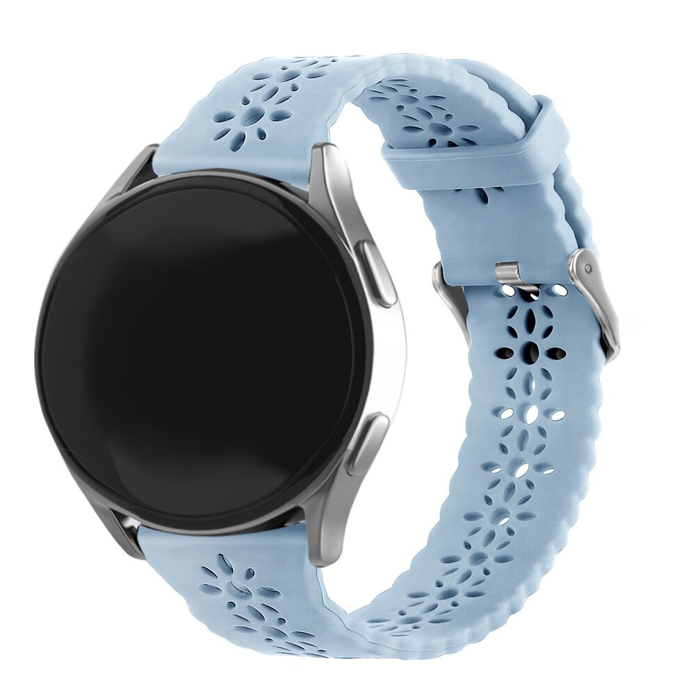 Strap-it Strap-it Samsung Galaxy Watch 7 - 44mm Patterned Silicone Strap (Mist Blue) Strap-it Strap-it Samsung Galaxy Watch 7 - 44mm Patterned Silicone Strap (Mist Blue)