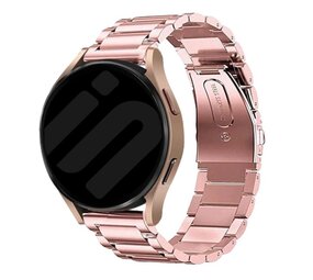 Strap-it Samsung Galaxy Watch 7 - 44mm Steel Strap (Pink) Strap-it Samsung Galaxy Watch 7 - 44mm Steel Strap (Pink)