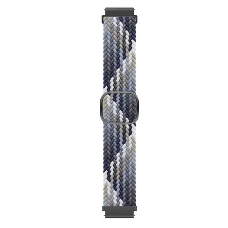 Strap-it Strap-it Samsung Galaxy Watch 7 - 44mm Adjustable Braided Strap (Black/White) Strap-it Strap-it Samsung Galaxy Watch 7 - 44mm Adjustable Braided Strap (Black/White)