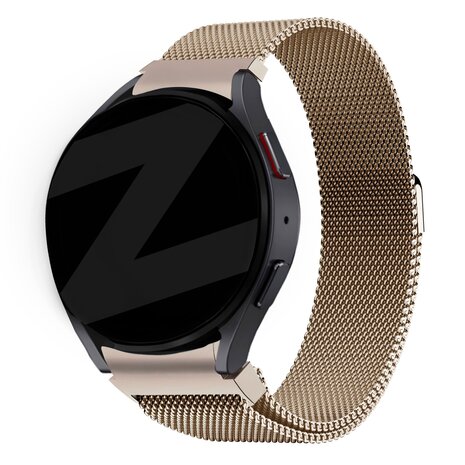 Bandz Bandz Samsung Galaxy Watch 7 - 44mm Milanese Loop Strap (Champagne) Bandz Bandz Samsung Galaxy Watch 7 - 44mm Milanese Loop Strap (Champagne)