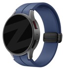 Bandz Bandz Samsung Galaxy Watch 7 - 44mm Silicone Strap with D-Buckle (Dark Blue)