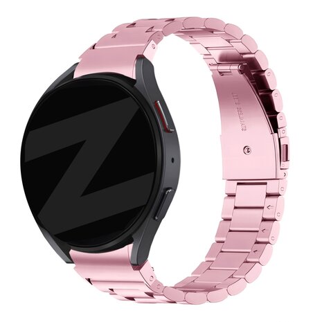 Bandz Bandz Samsung Galaxy Watch 7 - 44mm Steel Strap 'Classic' (Pink) Bandz Bandz Samsung Galaxy Watch 7 - 44mm Steel Strap 'Classic' (Pink)