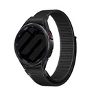 Strap-it Strap-it Samsung Galaxy Watch 7 - 44mm 'One Push' Nylon Strap (Black)