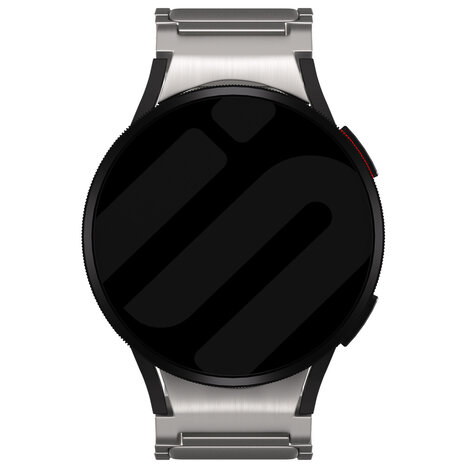 Strap-it Strap-it Samsung Galaxy Watch 7 - 44mm 'One Push' Titanium Strap (Titanium) Strap-it Strap-it Samsung Galaxy Watch 7 - 44mm 'One Push' Titanium Strap (Titanium)