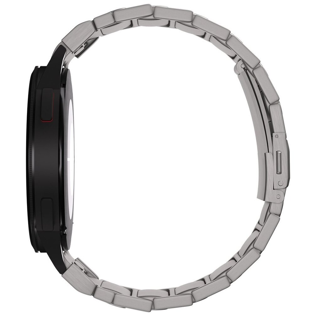 Strap-it Strap-it Samsung Galaxy Watch 7 - 44mm 'One Push' Titanium Strap (Titanium) Strap-it Strap-it Samsung Galaxy Watch 7 - 44mm 'One Push' Titanium Strap (Titanium)
