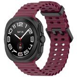 Strap-it Samsung Galaxy Watch Ultra Ocean Strap (Wine Red) Strap-it Samsung Galaxy Watch Ultra Ocean Strap (Wine Red)