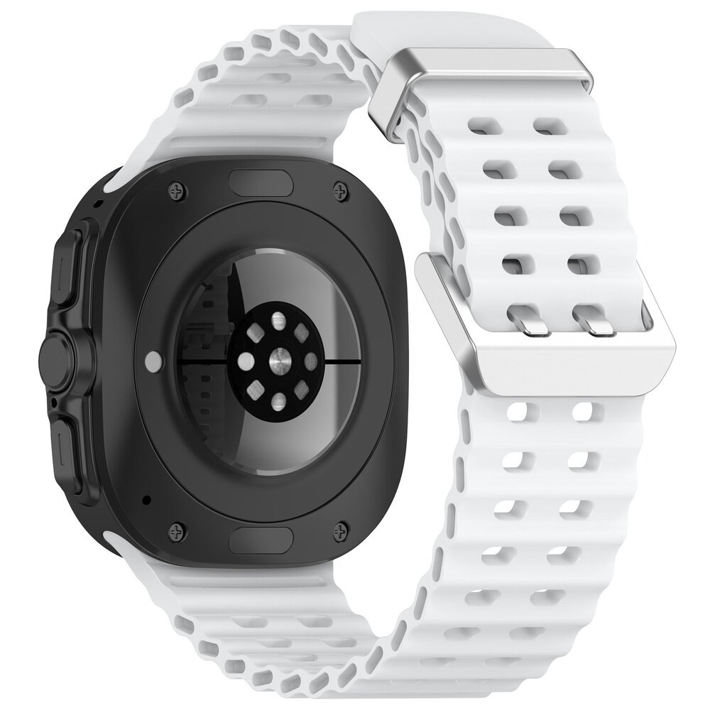 Strap-it Strap-it Samsung Galaxy Watch Ultra Ocean Strap (White) Strap-it Strap-it Samsung Galaxy Watch Ultra Ocean Strap (White)