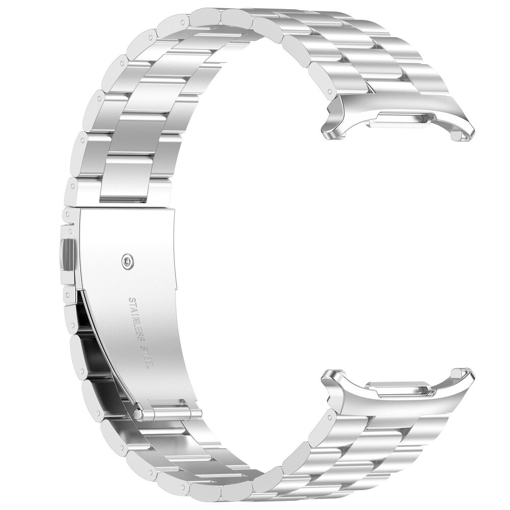 Strap-it Strap-it Samsung Galaxy Watch Ultra Steel Strap (Silver) Strap-it Strap-it Samsung Galaxy Watch Ultra Steel Strap (Silver)