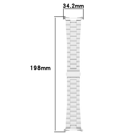 Strap-it Strap-it Samsung Galaxy Watch Ultra Steel Strap (Silver) Strap-it Strap-it Samsung Galaxy Watch Ultra Steel Strap (Silver)