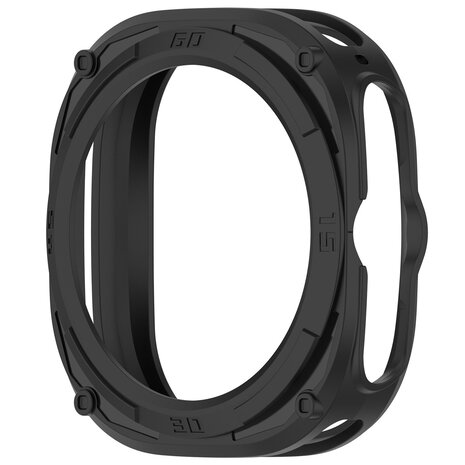 Strap-it Strap-it Samsung Galaxy Watch Ultra Rugged TPU Case (Black) Strap-it Strap-it Samsung Galaxy Watch Ultra Rugged TPU Case (Black)
