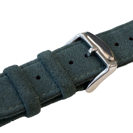 Strap-it Strap-it Apple Watch Buckled Alcantara Strap (Dark Green) Strap-it Strap-it Apple Watch Buckled Alcantara Strap (Dark Green)