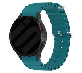 Strap-it Samsung Galaxy Watch 4 Classic 42mm Ocean Strap (Dark Green) Strap-it Samsung Galaxy Watch 4 Classic 42mm Ocean Strap (Dark Green)