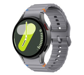 Strap-it Samsung Galaxy Watch 7 - 40mm Wave Strap (Dark Gray) Strap-it Samsung Galaxy Watch 7 - 40mm Wave Strap (Dark Gray)