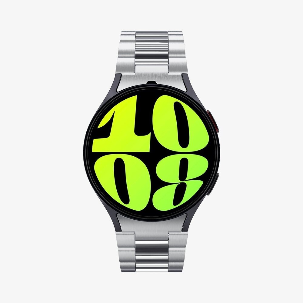 Spigen Spigen Samsung Galaxy Watch 4 Classic 42mm Modern Fit Steel Strap (Silver) Spigen Spigen Samsung Galaxy Watch 4 Classic 42mm Modern Fit Steel Strap (Silver)