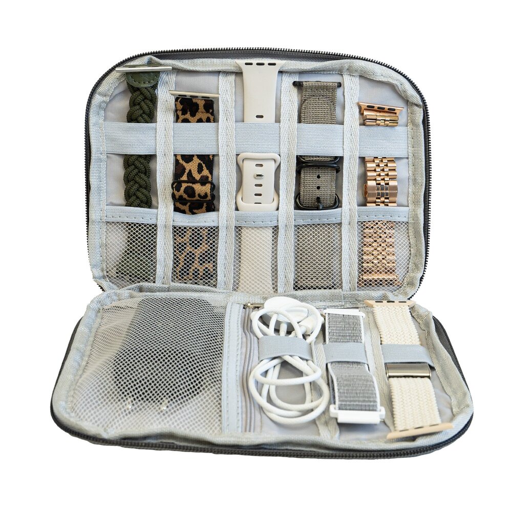 Strap-it Strap-it Storage Pouch for Smartwatch Straps (Dark Grey) Strap-it Strap-it Storage Pouch for Smartwatch Straps (Dark Grey)