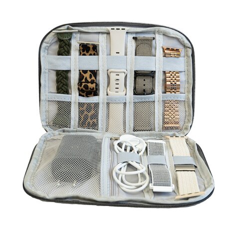 Strap-it Strap-it Storage Pouch for Smartwatch Straps (Dark Grey) Strap-it Strap-it Storage Pouch for Smartwatch Straps (Dark Grey)