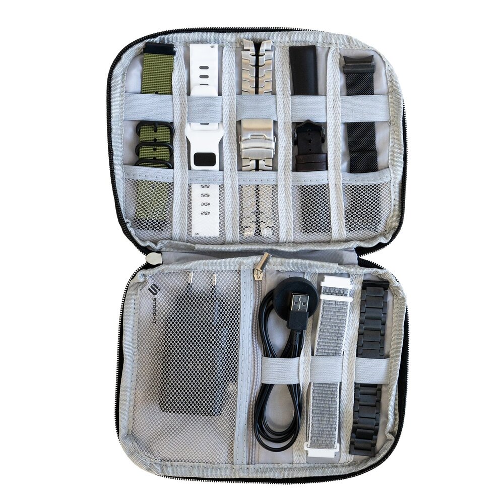 Strap-it Strap-it Storage Pouch for Smartwatch Straps (Black) Strap-it Strap-it Storage Pouch for Smartwatch Straps (Black)