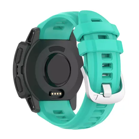 Strap-it Strap-it Garmin Instinct 2s Silicone Strap (Aqua)