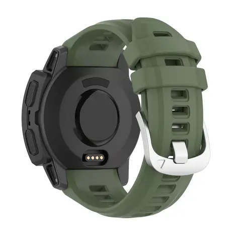 Strap-it Strap-it Garmin Instinct 2s Silicone Strap (Dark Green)