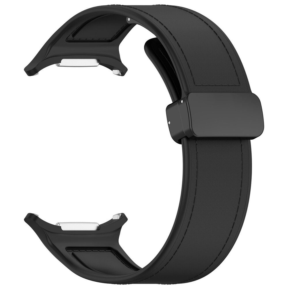 Strap-it Strap-it Samsung Galaxy Watch Ultra Leather Hybrid Strap (Black) Strap-it Strap-it Samsung Galaxy Watch Ultra Leather Hybrid Strap (Black)