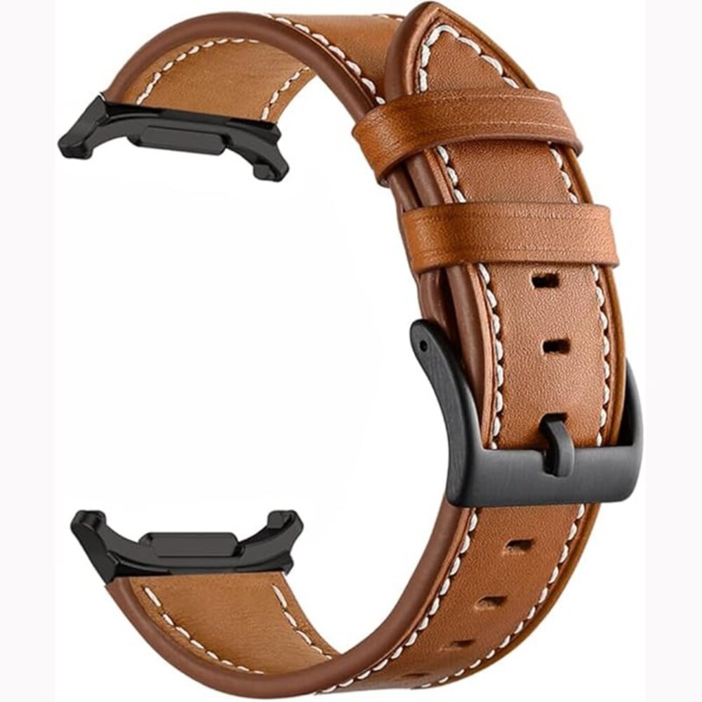 Strap-it Strap-it Samsung Galaxy Watch Ultra Buckled Leather Strap (Brown) Strap-it Strap-it Samsung Galaxy Watch Ultra Buckled Leather Strap (Brown)