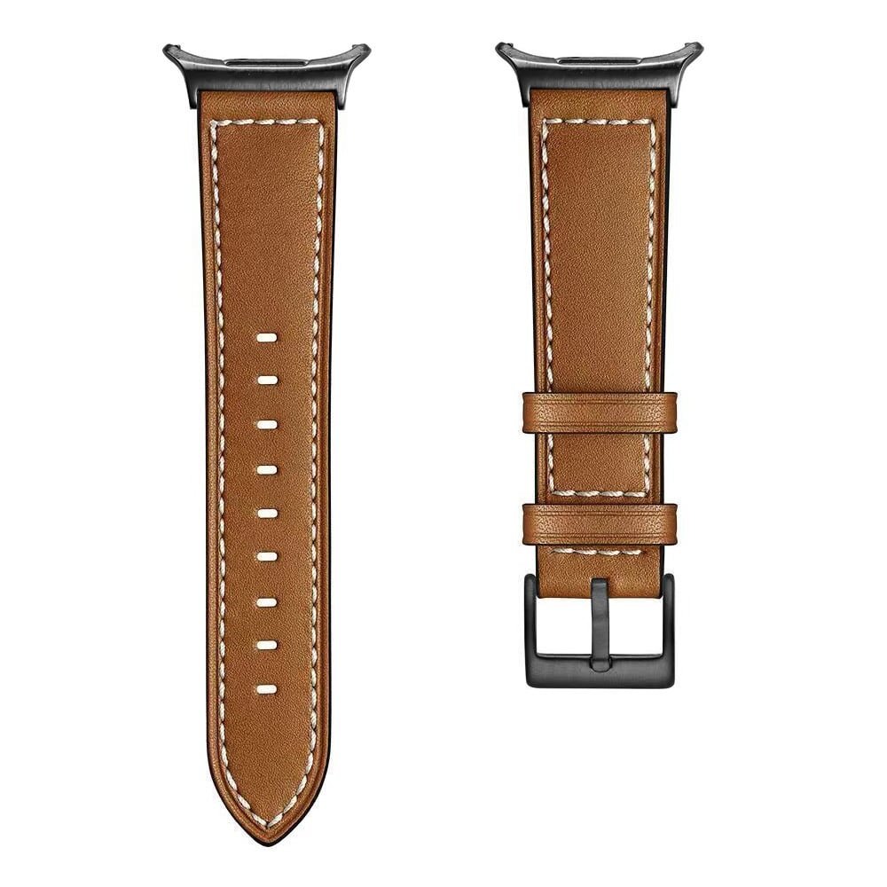 Strap-it Strap-it Samsung Galaxy Watch Ultra Buckled Leather Strap (Brown) Strap-it Strap-it Samsung Galaxy Watch Ultra Buckled Leather Strap (Brown)