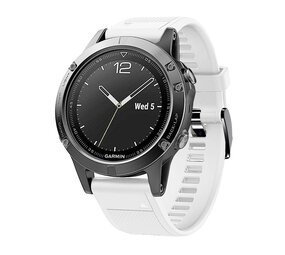 Strap-it Garmin Quatix 5 / 6 / 7 Silicone Strap (White)