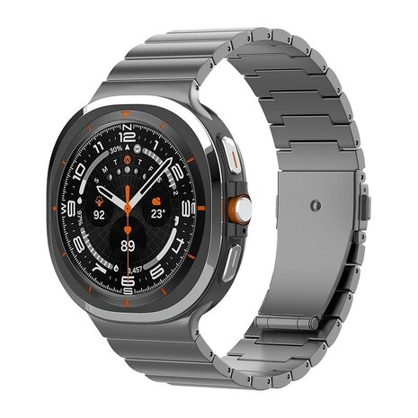 Strap-it Strap-it Samsung Galaxy Watch Ultra 'One Bead' Titanium Strap (Graphite) Strap-it Strap-it Samsung Galaxy Watch Ultra 'One Bead' Titanium Strap (Graphite)
