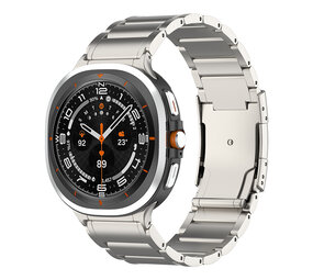 Strap-it Samsung Galaxy Watch Ultra Titanium Strap (Titanium) Strap-it Samsung Galaxy Watch Ultra Titanium Strap (Titanium)