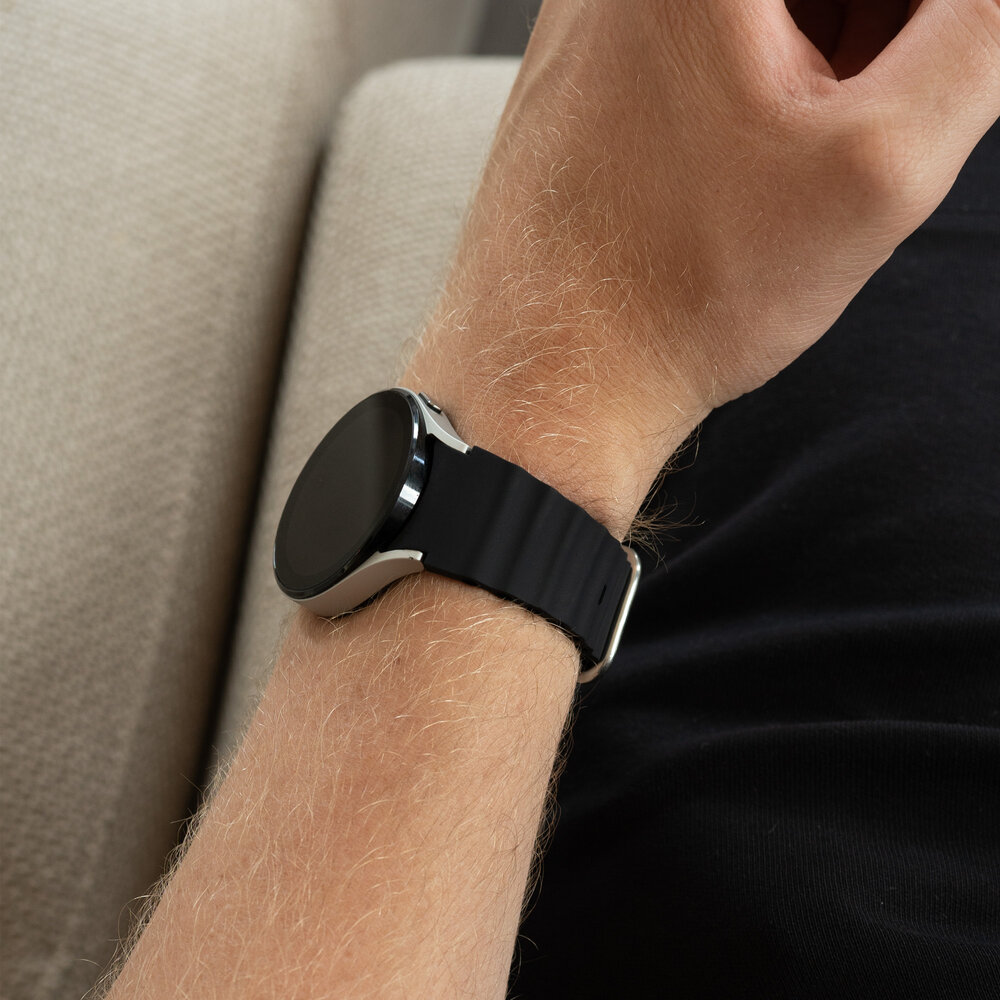 Strap-it Strap-it Samsung Galaxy Watch 4 44mm Ocean Strap (Black) Strap-it Strap-it Samsung Galaxy Watch 4 44mm Ocean Strap (Black)