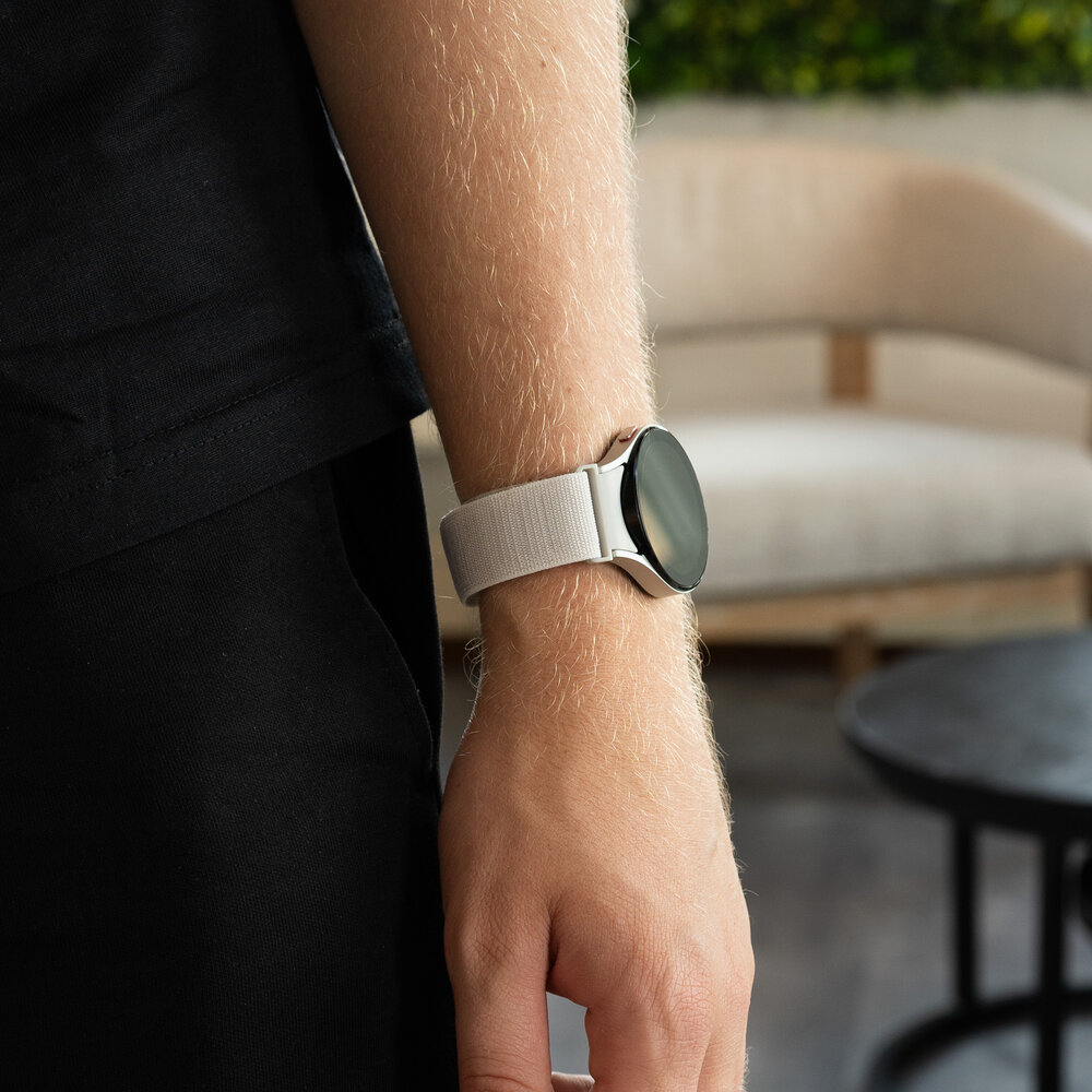 Strap-it Strap-it Samsung Galaxy Watch 6 - 40mm Alpine Strap (Starlight) Strap-it Strap-it Samsung Galaxy Watch 6 - 40mm Alpine Strap (Starlight)