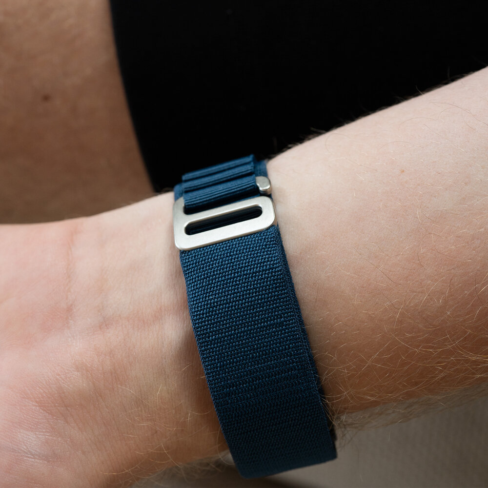 Strap-it Strap-it Samsung Galaxy Watch 4 Classic 46mm Alpine Strap (Blue) Strap-it Strap-it Samsung Galaxy Watch 4 Classic 46mm Alpine Strap (Blue)