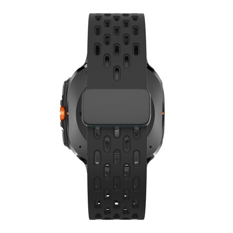 Bandz Bandz Samsung Galaxy Watch Ultra D-buckle Sport Strap 'Air' (Black) Bandz Bandz Samsung Galaxy Watch Ultra D-buckle Sport Strap 'Air' (Black)