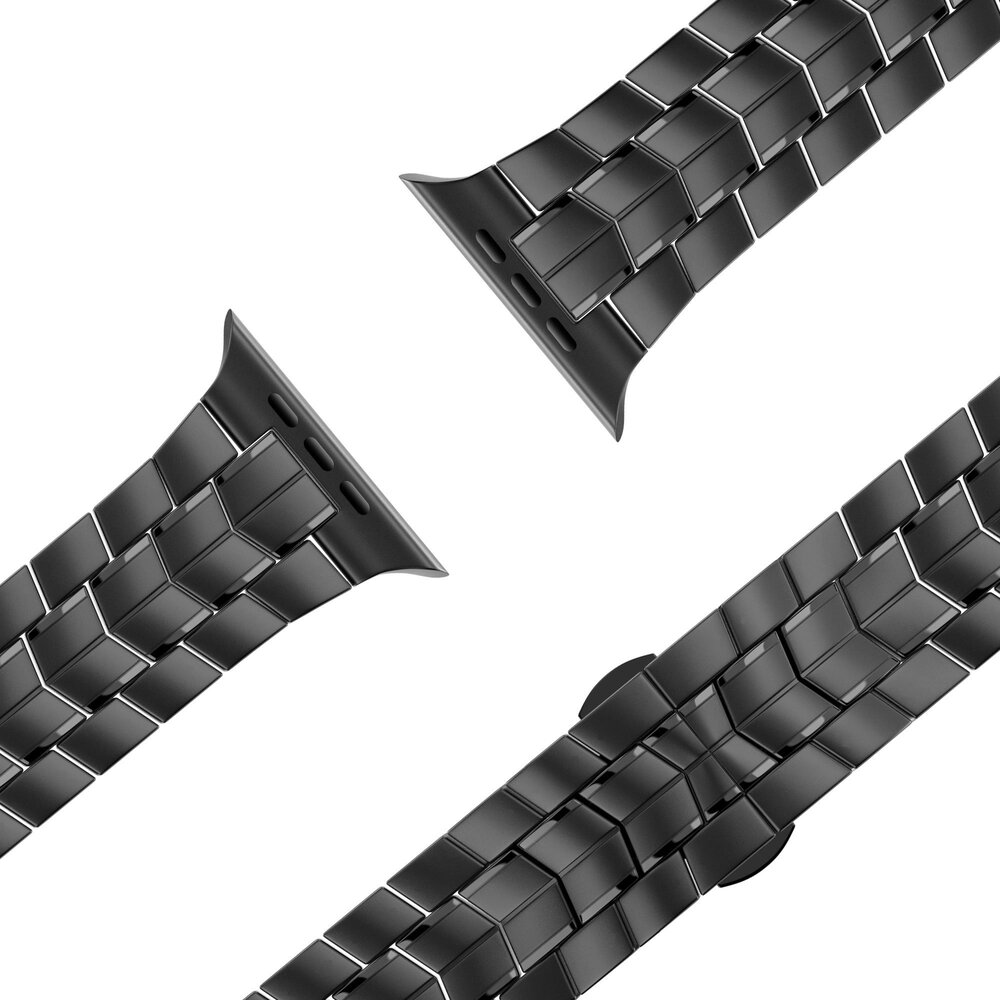 Bandz Bandz Apple Watch Titanium Strap 'Supreme' (Black) Bandz Bandz Apple Watch Titanium Strap 'Supreme' (Black)