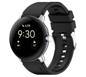 Strap-it Google Pixel Watch 3 - 41mm Silicone Strap (Black)