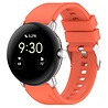 Strap-it Strap-it Google Pixel Watch 3 - 41mm Silicone Strap (Orange) Strap-it Strap-it Google Pixel Watch 3 - 41mm Silicone Strap (Orange)