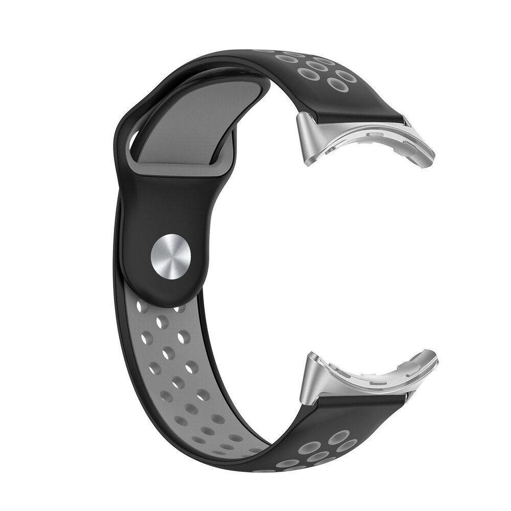 Strap-it Strap-it Google Pixel Watch 3 - 41mm Sport Strap (Black/Gray)